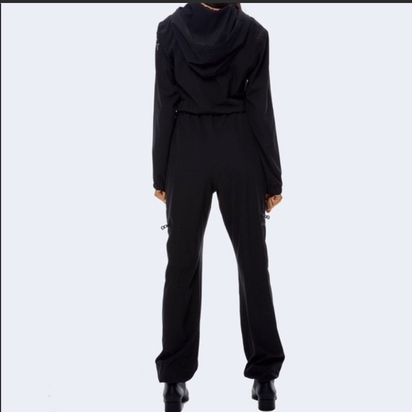 BIOROMPER BLACK HOODED JUMPSUIT UNISEX XL - Picture 4 of 9